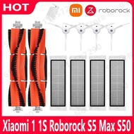 Xiaomi Mijia 1S Roborock S50 S5 Max Robot Vacuum Cleaner Accessories of Hepa Filter Main Brush Side Brush Parts Dust Box Robot Vacuum Cleaner Spare Parts