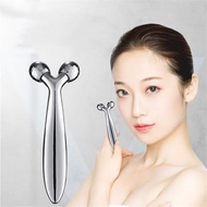 3D Manual Facial Massager - Silver Model, 360 Degree Even Massage