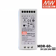 MDR-60 product MEAN WELL Rail-mounted switching power supply 5V 12V 24V 48V Small-sized DR Thin plas