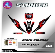 COD  Sticker stiker secotlet RBT REVO RBT VEGA BEBEK MODIF SUPERMOTO YZ CRF KLX RBT new terbaru trabas Al vol 02