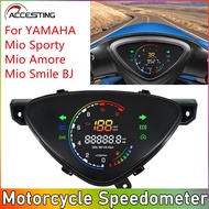 12000 RPM Meter Digital LED Meter Speedometer KMH MPH Odometer Tachometer For YAMAHA Mio Sporty/Mio 