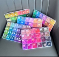 拼豆材料包手工DIY120色連收納盒送5件套工具