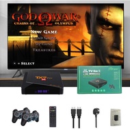 TX9 PRO TV Game Box Classic Game PSP, PS1, N64, SFC, 2.4G Wireless Handle