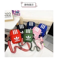 2022 Adidas Canvas Sling Bag Chest Bag Waist Pouch Bag Sling Bag Cross Body Bag Men sling bag unsiex