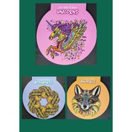 LETS COLOUR N RELAX (ROND SHAPE) จิตใจต่อจิตใจ