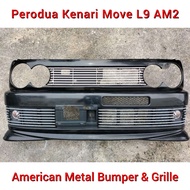 American Metal Front Bumper With Grill AM2 Perodua Kenari Bumper Depan Ori Japan Used