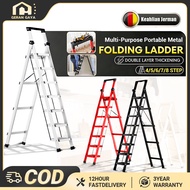 Tangga Lipat Foldable Ladder Heavy Duty Ladder Stainless Steel Folding Stairs Multifunctional 5/6/7/