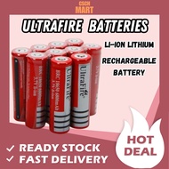 UltraFire 3.7V Batteries Li-ion Lithium 6800 mah 1pc 18650 Rechargeable Battery  6800 mah 电池