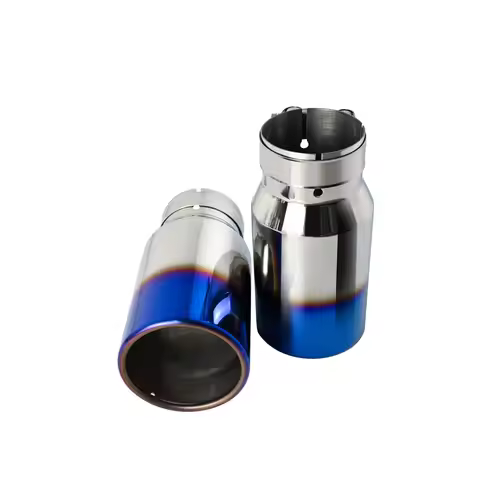 76mm to 101m 3 inch Inlet Exhaust Tip 4 inch outlet 20cm Muffler Tip Stainless Steel Exhaust Tip IN