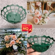 [MQ Factory]_Wholesale 100 Round Baskets for Decorative Flower Arrangements, Plastic Baskets, Plasti