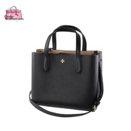 (STOCK CHECK REQUIRED)TORY BURCH BLAKE SMALL TOTE 85985 BLACK CROSSBODY FULL LEATHER