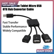 HAN_ Plug Play OTG Hub Adapter Cable 3/4 Port