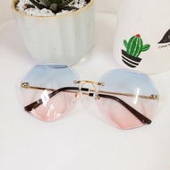 Tabuh Shop Kacamata Gaya Wanita Keren Sunglasses Oval Fashion Simple Model Terbaru Kacamata Wanita K