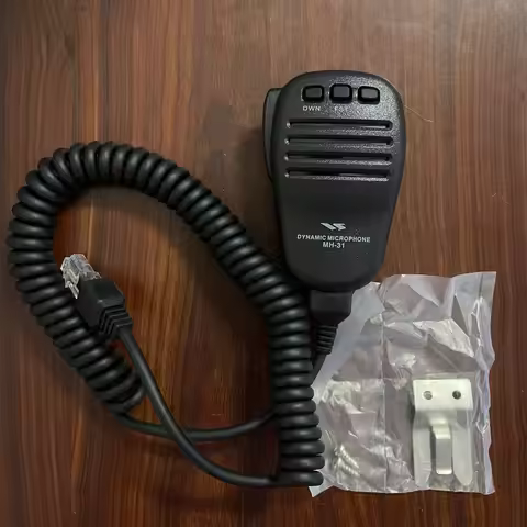 MH-31A8J Microphone For YAESU FT-817ND FT-857D FT-897D FT-450D FT-900/AT FT-818 FT-891etc MH-31