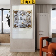 Wall Painting Study Room Hanging Painting Vertical Version Horse Entrance Modern Simple Knight Decor