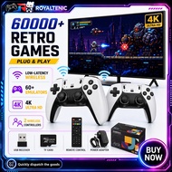 G11 Pro Retro Video Game Console 4K HD Dual System Android 9.0 TV Box128G Built-in 60000+ Classic Ga