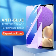 Anti-Blue Purple Light Tempered Glass For Samsung Galaxy Note 20 10 9 8 S24 S23 S22 S21 S20 S10 S9 S8 A02 A03 A04 A05 A10 A10s A11 A12 A13 A14 A15 A20 A20s A22 A23 A24 A25 A30 A30s A31 A32 A33 A34 A50 A50s A51 A52 A53 A54 A70 A71 A72 A73 Screen Protector