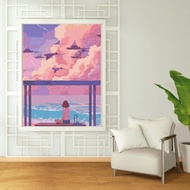 魟魚與我 創意數字油畫 【入門推薦款】