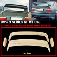 BMW E36 M3 M SPORT 3SERIES COUPE 2 DOOR 4 DOOR M3 BIG LOOK REAR SPOILER M TEK SPOILER TRUNK BOOT SPO