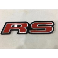 RS Emblem LOGO RS Logo Front Grill 1 PCS