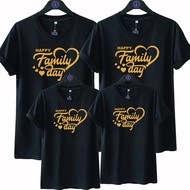 HAPPY FAMILY T-SHIRT DARK COLORDAY FAMILY T-SHIRT AND FAMILY SET/ UNISEX T-SHIRT/