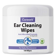 Curaseb - Ear cleaning wipes, SG Stock. 2025 expiry.