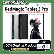 Global Rom RedMagic Tablet 3 Pro RedMagic Astra Snapdragon 8 Elite S3930 9.06" 165Hz 8200mAh 80W Red