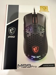 全新MSI M99pro 電競滑鼠