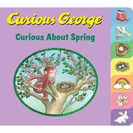 [sgstock] Curious George Curious About Spring (Tabbed Board Book) - [Board book]