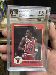 1986 star Michael Jordan #3 BGS7.5
