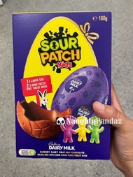 🐣✨ Cadbury Dairy Milk X Sour Patch Kids 復活節禮盒 ✨🐣 🎁 朱古力復活蛋 160g