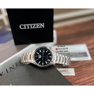 CITIZEN Automatic 🖤 Black Dial Silver Stainless Steel   -NH8391-51E💢