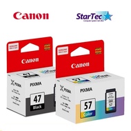 CANON PG-47 BLACK CL-57s COLOR INK E410 E400 E460 E480 E470 E3170 E4270 PG47 CL57s