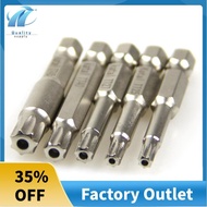 7-Pointed Hole  Screwdriver Bit TT20 TT25 TT27 TT40 TT45 5 Pieces Hexagonal Handle Seven-Pointed Sta
