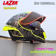 หมวกกันน็อคหุ้มคาง Lazer Rafale-s มีแว่นกันแดดในตัว รองรับหูฟังบลูทูธ