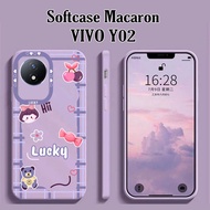 [UV13] Softcase Macaron Camera Protect For Type VIVO Y02 | Macaron Case | VIVO Case | Mobile Phone C