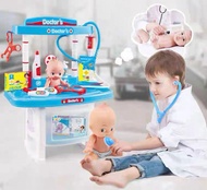 Doctor Play Set Kit Pretend Play Toy Nurse Medical Playset Dentist Set Toddler Doctor Play Set