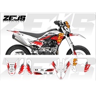 Decal Sticker - Decal Sticker Klx 230 SM Zs 33