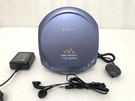 sony索尼D-E225 CD隨身聽播放器  實物照片 成色