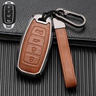 Car key case for hyundai solaris i10 i40 i20 i30 creta tucson santa fe ix35 ix25 elantra sonata kona