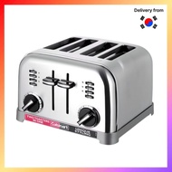 Cuisinart Metal Classic 4-Slot Toaster Genuine Stainless Steel Design & Dual Control