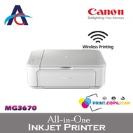 Canon PIXMA MG3670 All-In-One Inkjet Printer
