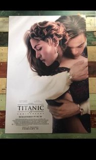 Titanic鐵達尼號占士金馬倫 里安納度 一套五張大海報