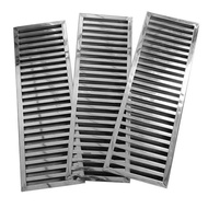 Stainless Steel Sewer Grate Sewage Grille 100cm Penutup Longkang Kitchen Gardern Ditch Cover