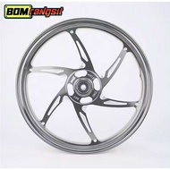 BOM RANGSIT BomX DRACO CNC MAGS FOR MIO 110 / MIO SPORTY & DRACO NMAX OLD SILVER 291