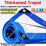 rainstorm50 years without damage Trapal waterproof lona trapal makapal Rain and sun protection tarpa