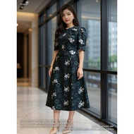 KATUN 92411 NAGITA JAGUARD COTTON SKIRT SET L-XXL PREMIUM FLOWER MOTIF LATEST/ SKIRT SET