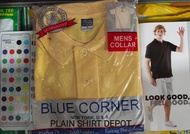 BLUE CORNER POLO SHIRT FOR MENS MAIZE