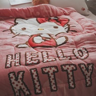 棉床本舖 雙面法蘭絨暖被【Hello Kitty】