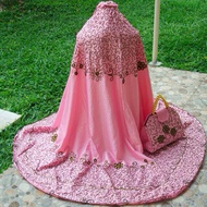 Mukena TELEKUNG Adult SATIN SILK KORNELI